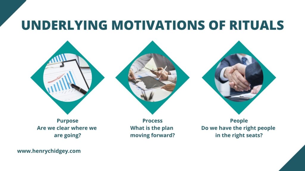 purposeful leadership ritualls