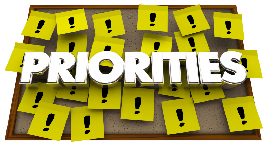 Setting Priorities in Leadership
